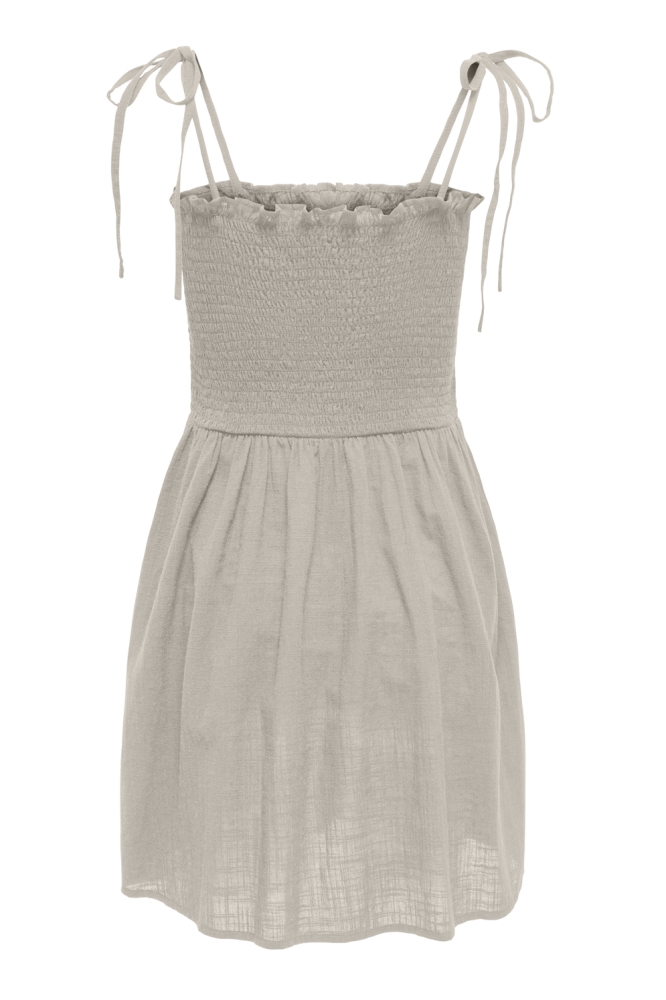 ONLTIZANA STRAP SMOCK SHORT DRESS W 15358533 Silver Lining